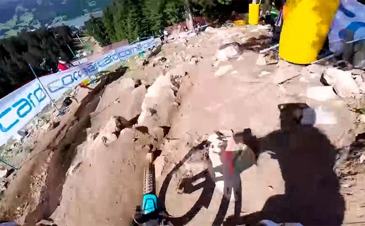 En TodoMountainBike: Reconociendo el circuito del Mundial DHI 2018 de Lenzerheide con Rachel Atherton