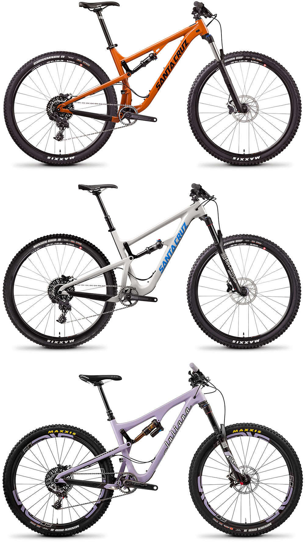 En TodoMountainBike: Reducción de precio en España para las bicicletas de Santa Cruz y Juliana Bicycles