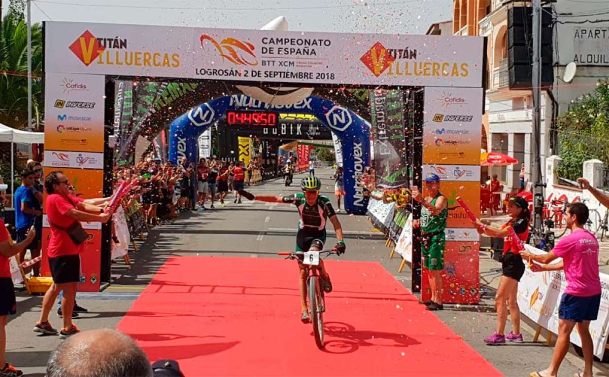 Pedro Romero y Natalia Fischer se proclaman campeones de España de XCM en la Titán Villuercas 2018