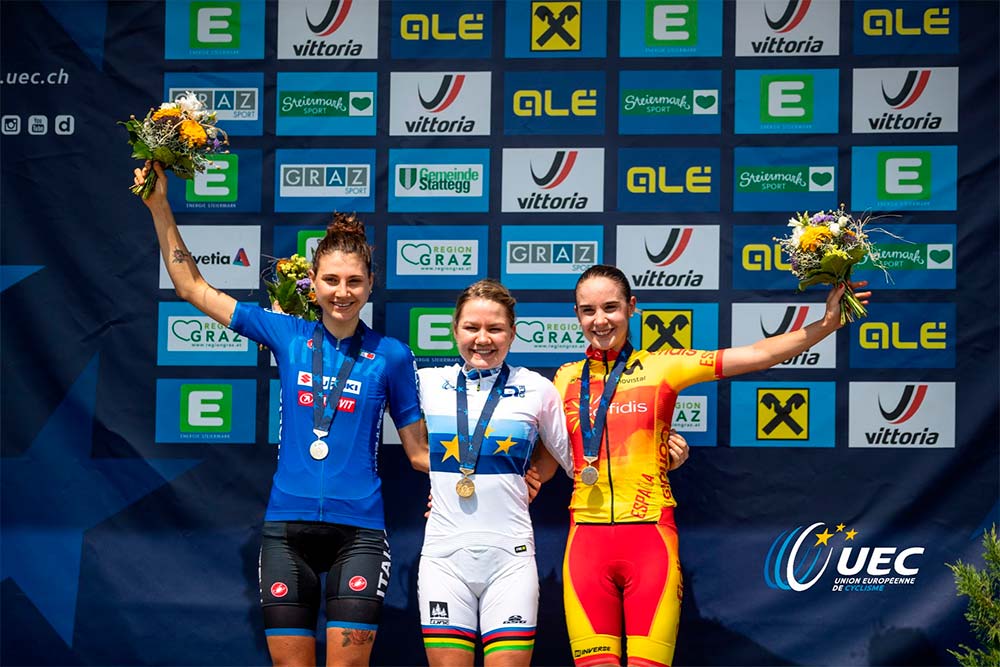 En TodoMountainBike: Medalla de bronce para Rocío del Alba en la prueba Sub-23 del Campeonato de Europa XCO 2018