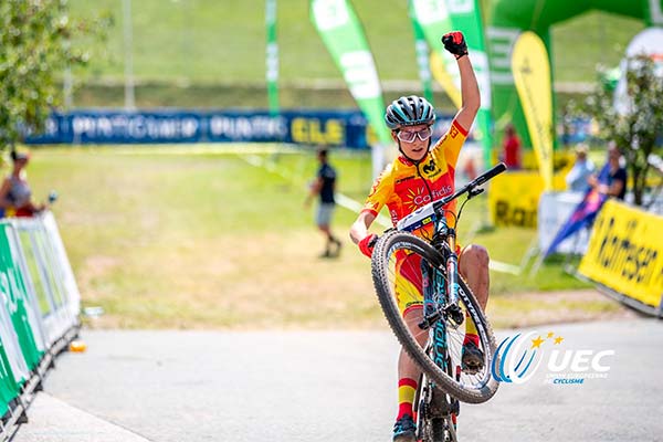 Medalla de bronce para Rocío del Alba en la prueba Sub-23 del Campeonato de Europa XCO 2018