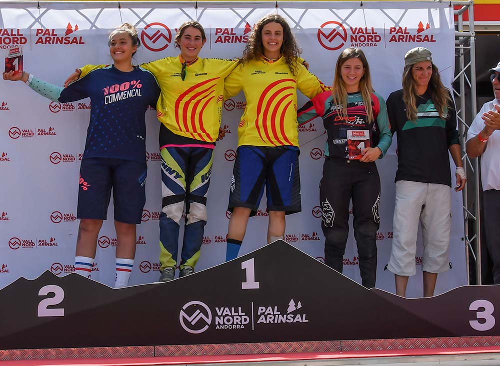 En TodoMountainBike: Vallnord despide la Copa Catalana Internacional DHI 2018 con victoria para Maxime Ciriego y Telma Torregrosa