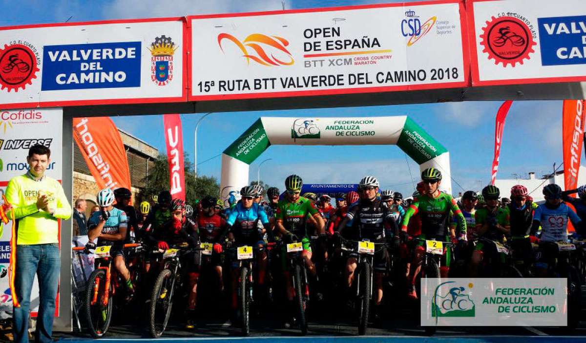 En TodoMountainBike: Victoria de Daniel Carreño y María Díaz Pernía en la XV Ruta BTT Valverde del Camino, primera prueba del Open de España XCM 2018