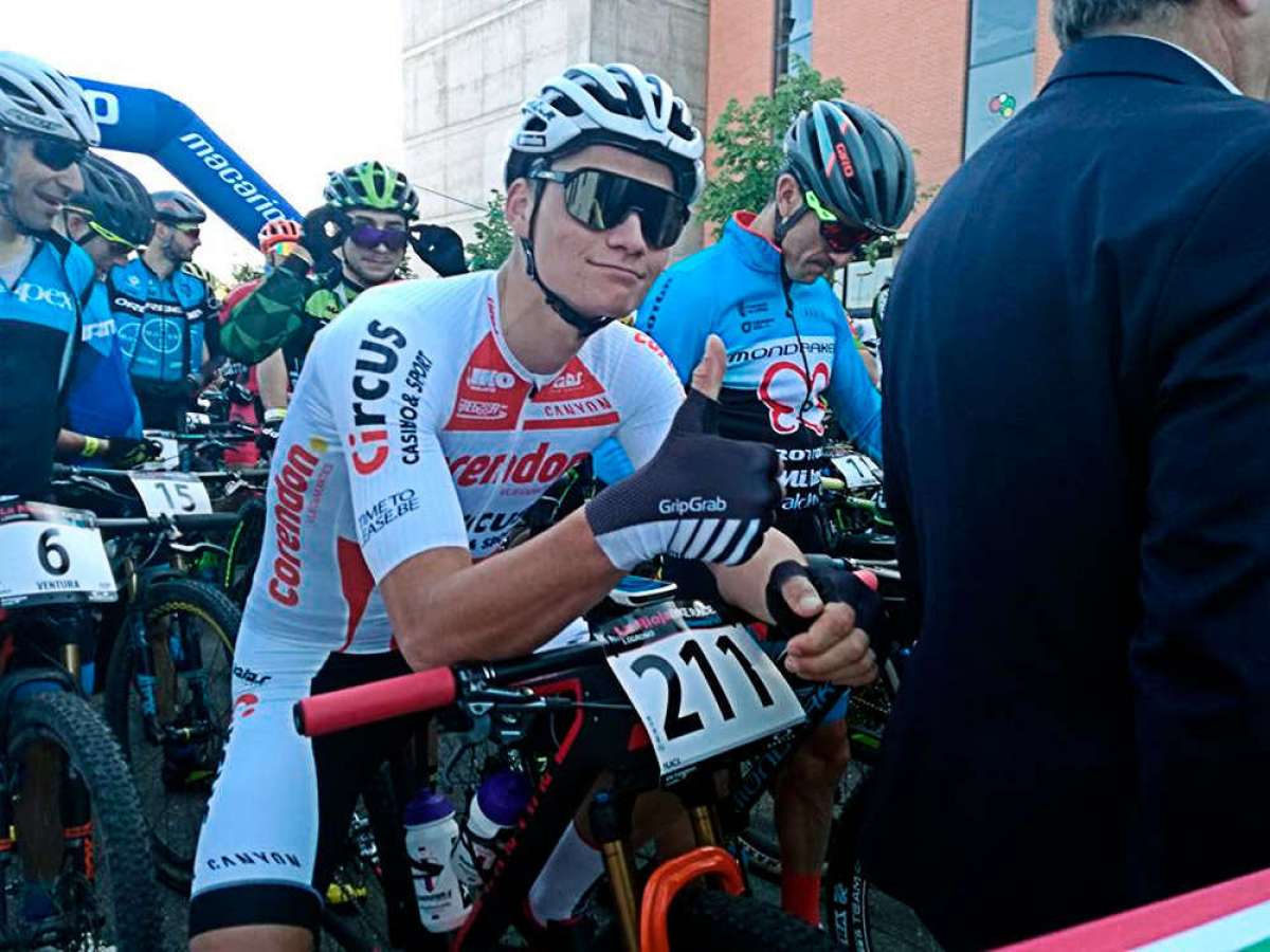 En TodoMountainBike: Primeros líderes en La Rioja Bike Race 2018: Mathieu van der Poel y Clàudia Galicia