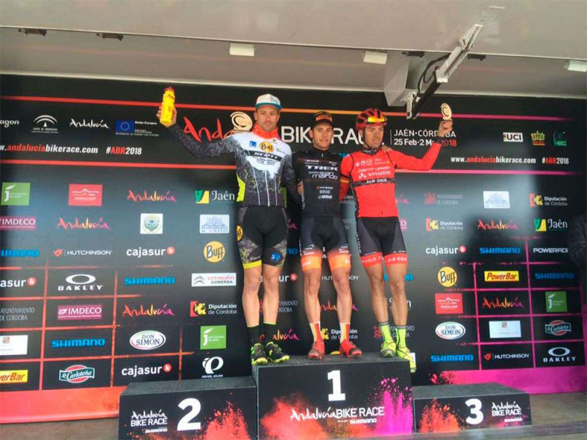 Michele Casagrande y Chloe Woodruff se llevan la segunda etapa de la Andalucía Bike Race presented by Shimano 2018