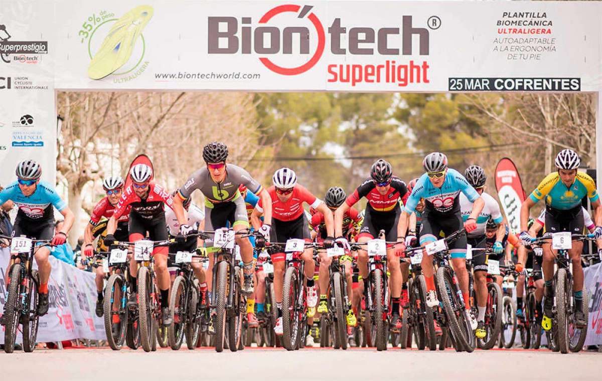 Carlos Coloma y Rocío del Alba dominan el Superprestigio MTB Biontech 2018 de Cofrentes