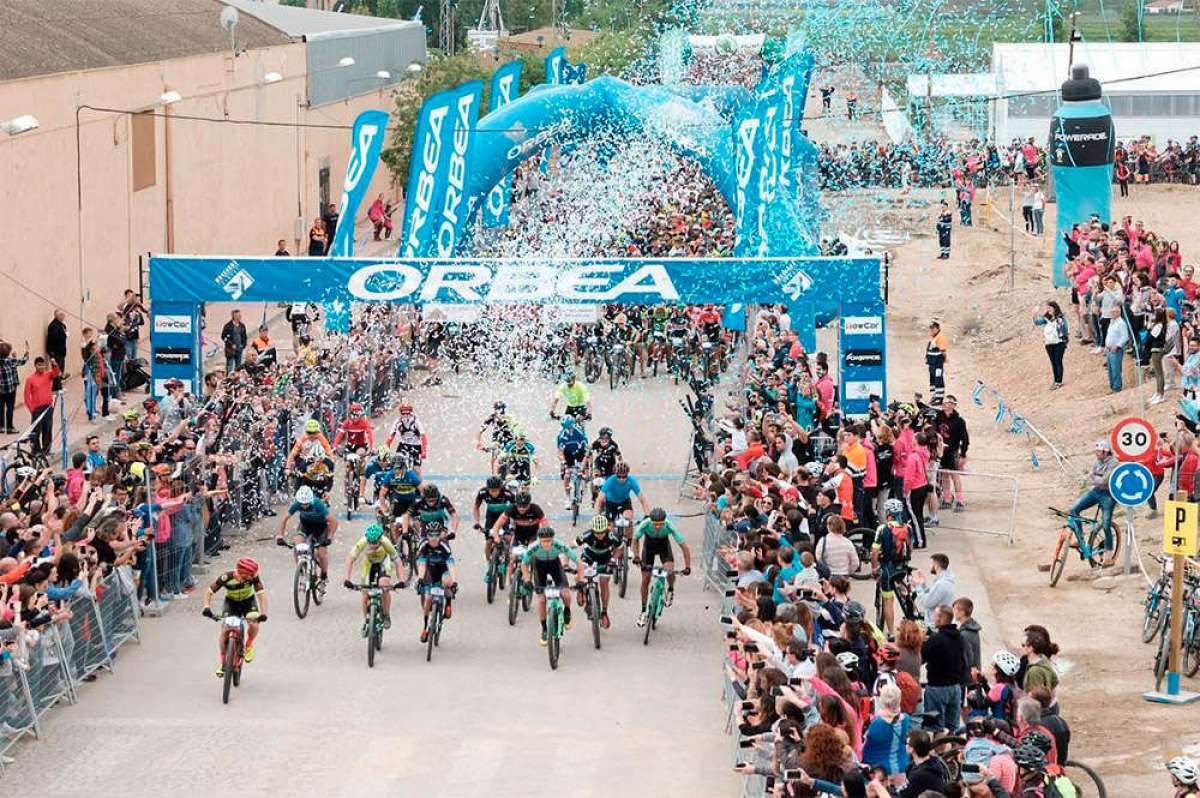 En TodoMountainBike: 8.000 aficionados invaden Sariñena para participar en la Orbea Monegros 2018