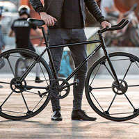 Revolve Wheel, un novedoso concepto de rueda sólida plegable para revolucionar la movilidad urbana