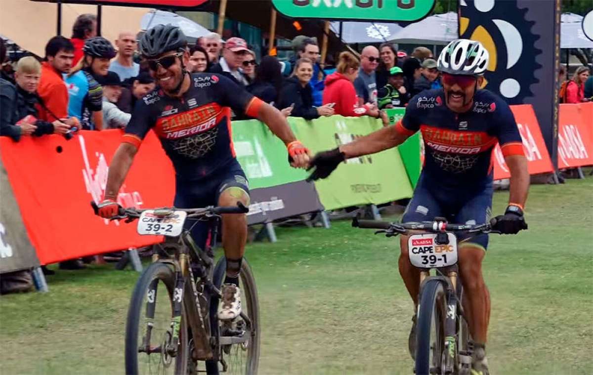 En TodoMountainBike: La sexta etapa de la Absa Cape Epic 2018 con José Antonio Hermida y Joaquim 'Purito' Rodríguez (Merida Factory Racing Team)