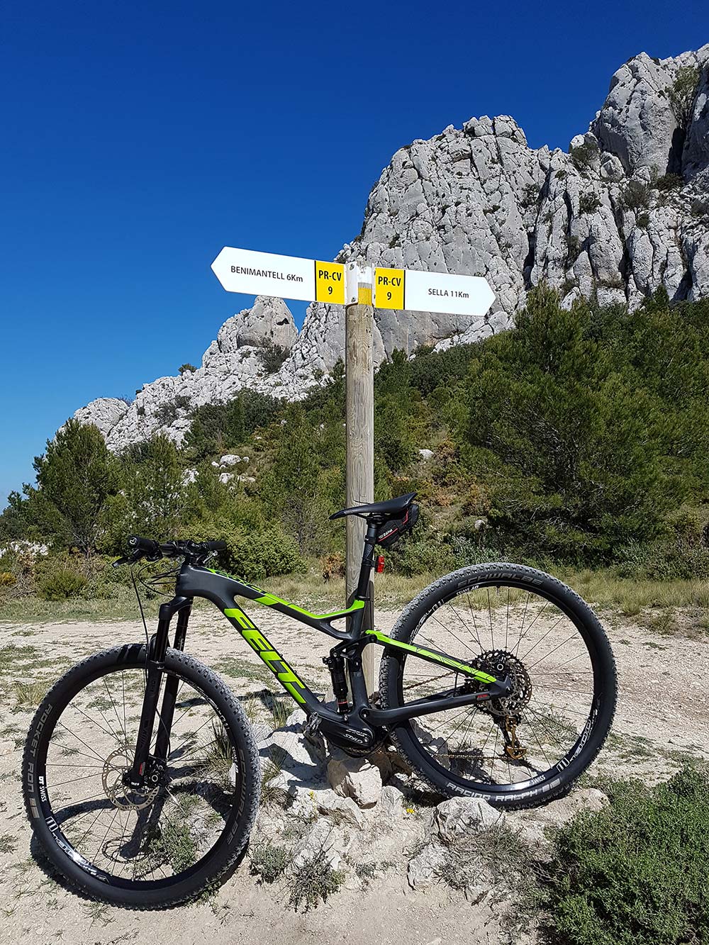 La foto del día en TodoMountainBike: "Sierra de Beniardà"