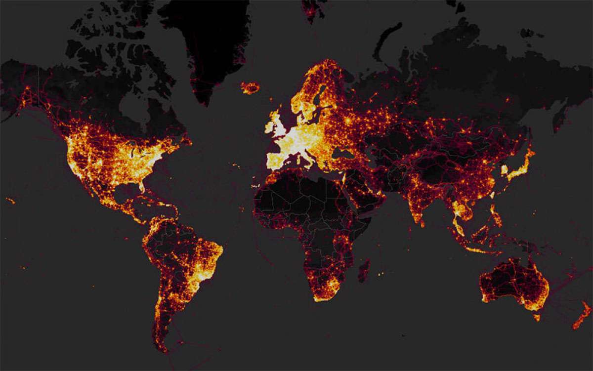 En TodoMountainBike: El mapa de calor de Strava revela la posición de bases militares secretas de Estados Unidos