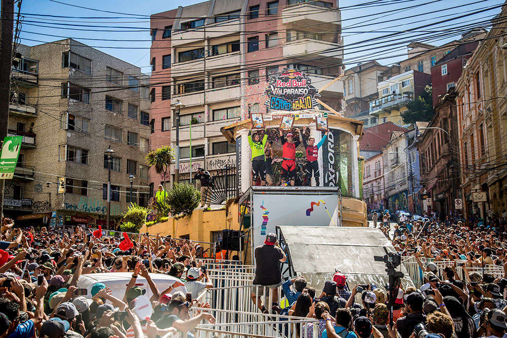 En TodoMountainBike: Tomáš Slavík se lleva el Red Bull Valparaíso Cerro Abajo 2018 por segundo año consecutivo