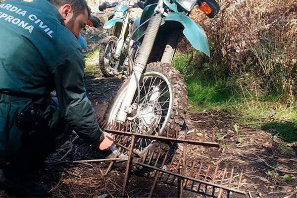 Alerta en Galicia: trampas para ciclistas en Gondomar (Pontevedra)
