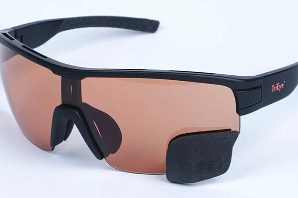 TriEye, las gafas de ciclismo con un espejo retrovisor integrado