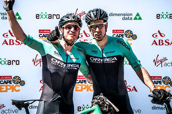 La última etapa de la Absa Cape Epic 2018 con Ibon Zugasti y Alberto Losada (Orbea Factory Team)