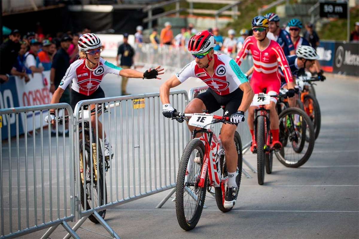 En TodoMountainBike: Los mejores momentos de la prueba Team Relay del Mundial XCO 2018 de Lenzerheide