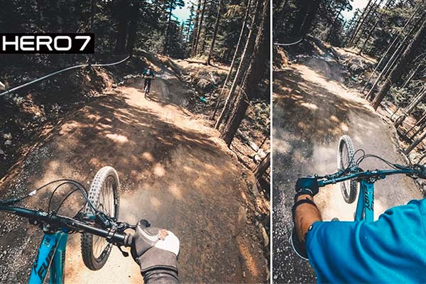 Así se ven los vídeos capturados en modo vertical con la GoPro Hero 7 Black