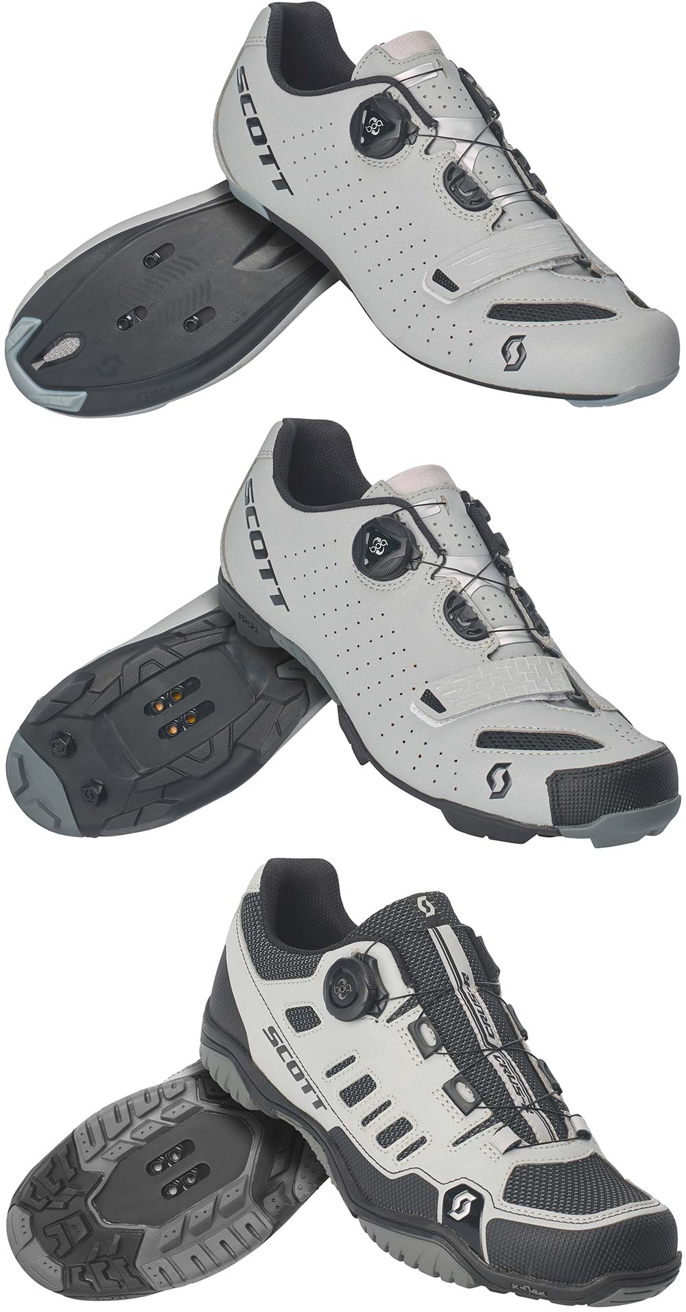 En TodoMountainBike: Scott BOA Reflective, tres modelos de zapatillas que brillan en la oscuridad