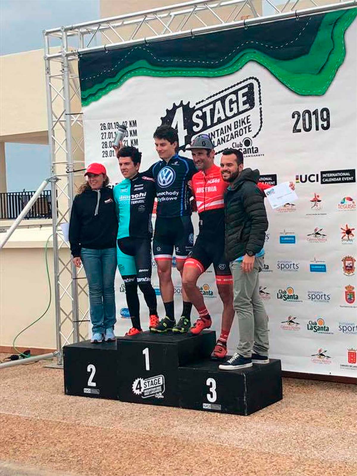En TodoMountainBike: 4 Stage MTB Race Lanzarote 2019: Bartlomiej Wawak y Blaza Pintaric se proclaman campeones