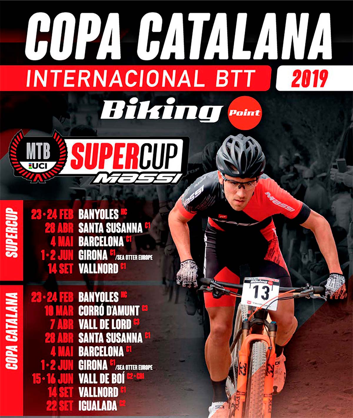 En TodoMountainBike: ABUS se convierte en patrocinador oficial de la Copa Catalana Internacional BTT Biking Point 2019