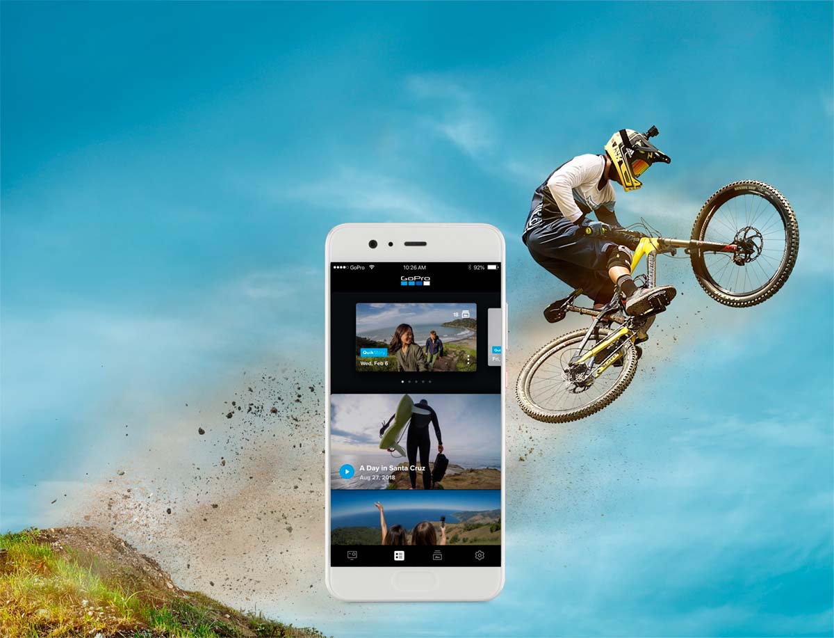 En TodoMountainBike: Las aplicaciones GoPro y Quik se fusionan para ofrecer la mejor experiencia de edición móvil