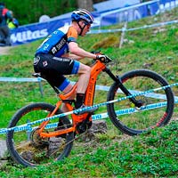 La primera e-MTB de American Eagle se dejó ver en la Copa del Mundo de XCO disputada en Albstadt