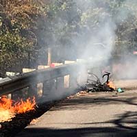 Una Pinarello Dogma F8 con un motor de buje instalado explota en Australia
