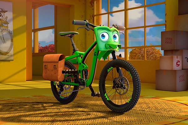 La Cannondale Trigger se convierte en protagonista de la película de animación 'Bikes'