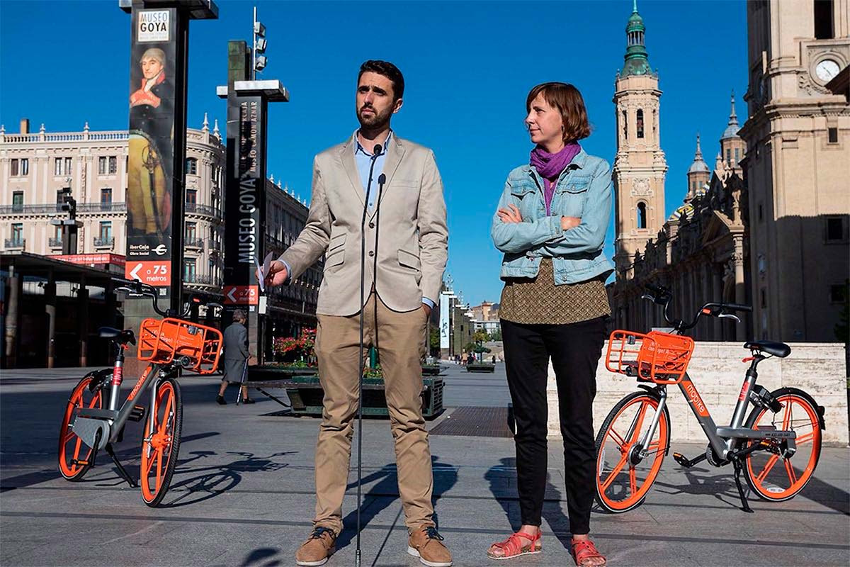 En TodoMountainBike: Boicot a las bicicletas de Mobike en Zaragoza: les están cortando los cables de freno
