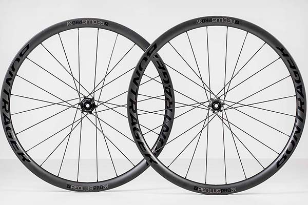 Bontrager Aeolus Pro 3V TLR, ruedas de carbono de perfil ancho para bicis de Gravel y CX