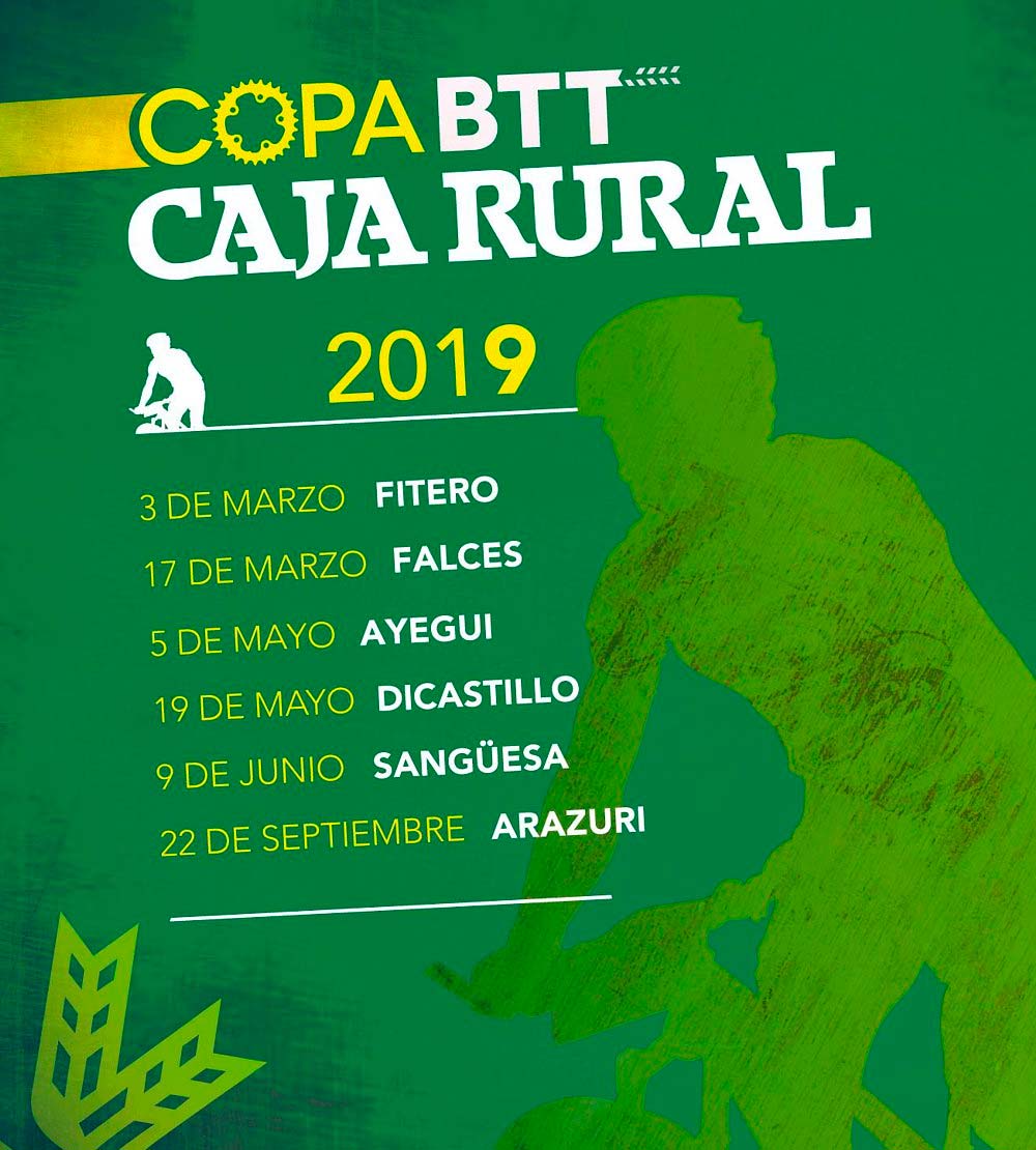 En TodoMountainBike: Desvelado el calendario de la Copa Caja Rural BTT 2019