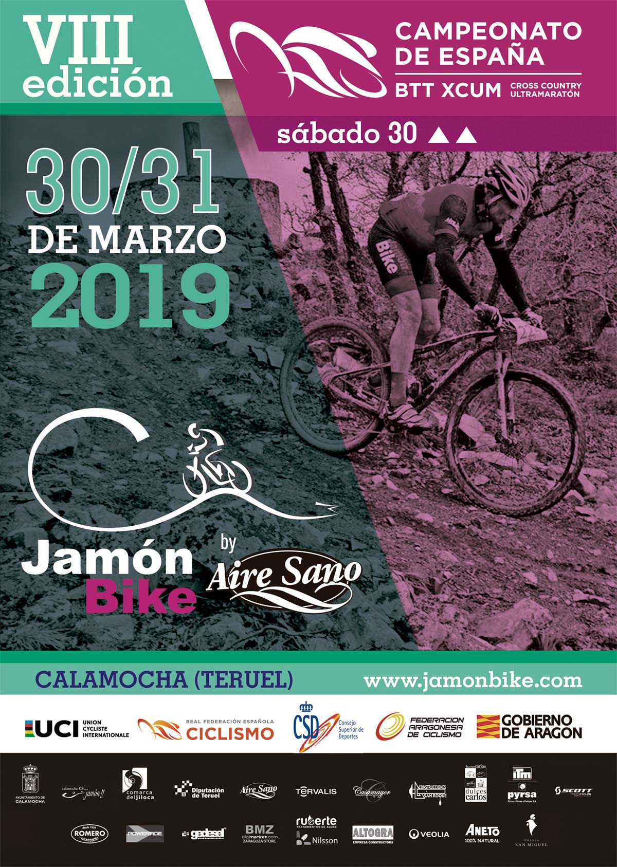 Los campeones de España de XC UltraMaratón se deciden en la VIII Jamón Bike by Aire Sano