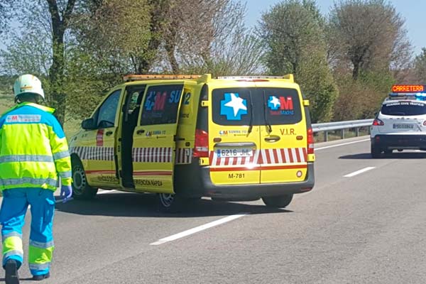 Muere un ciclista en Madrid tras ser arrollado por un remolque mientras participaba en una prueba