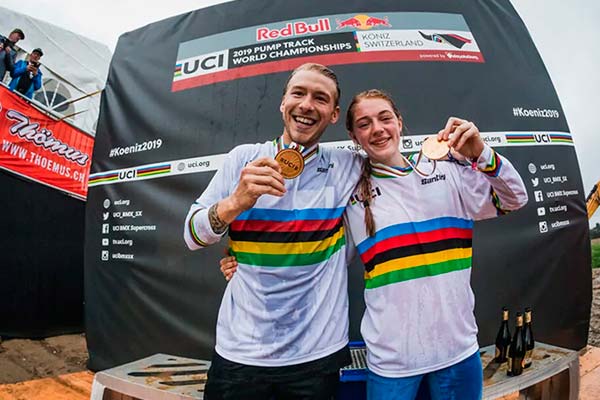 Tommy Zula y Payton Ridenour son los campeones del mundo de Pump Track de 2019