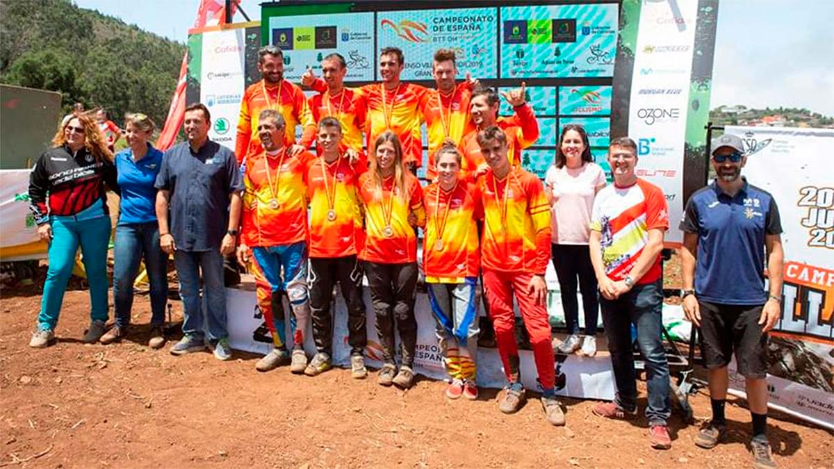 En TodoMountainBike: Campeonato de España de Descenso 2019: Edgar Carballo y Telma Torregrosa ganan el título en Teror