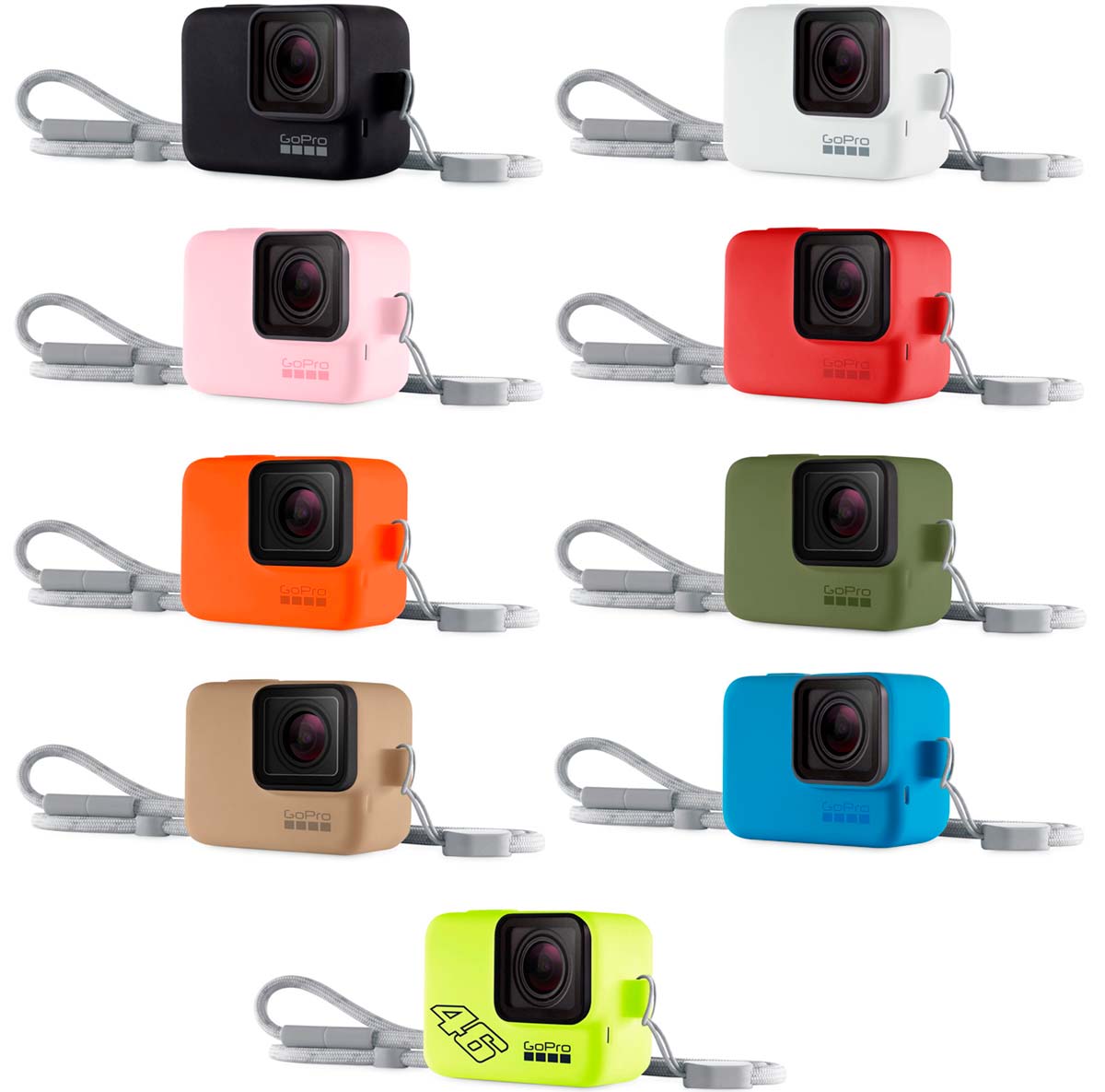 En TodoMountainBike: Más colores para el pack de Funda más Correa de GoPro