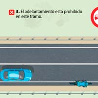 ¿Se puede adelantar a un ciclista con línea continua? Sí, y la DGT explica cómo hacerlo