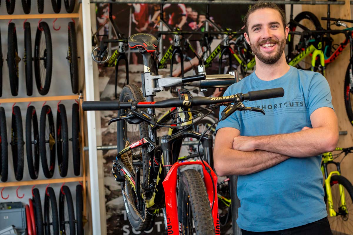 ¿La configuración perfecta del manillar de la bici? Yanick Gyger lo explica