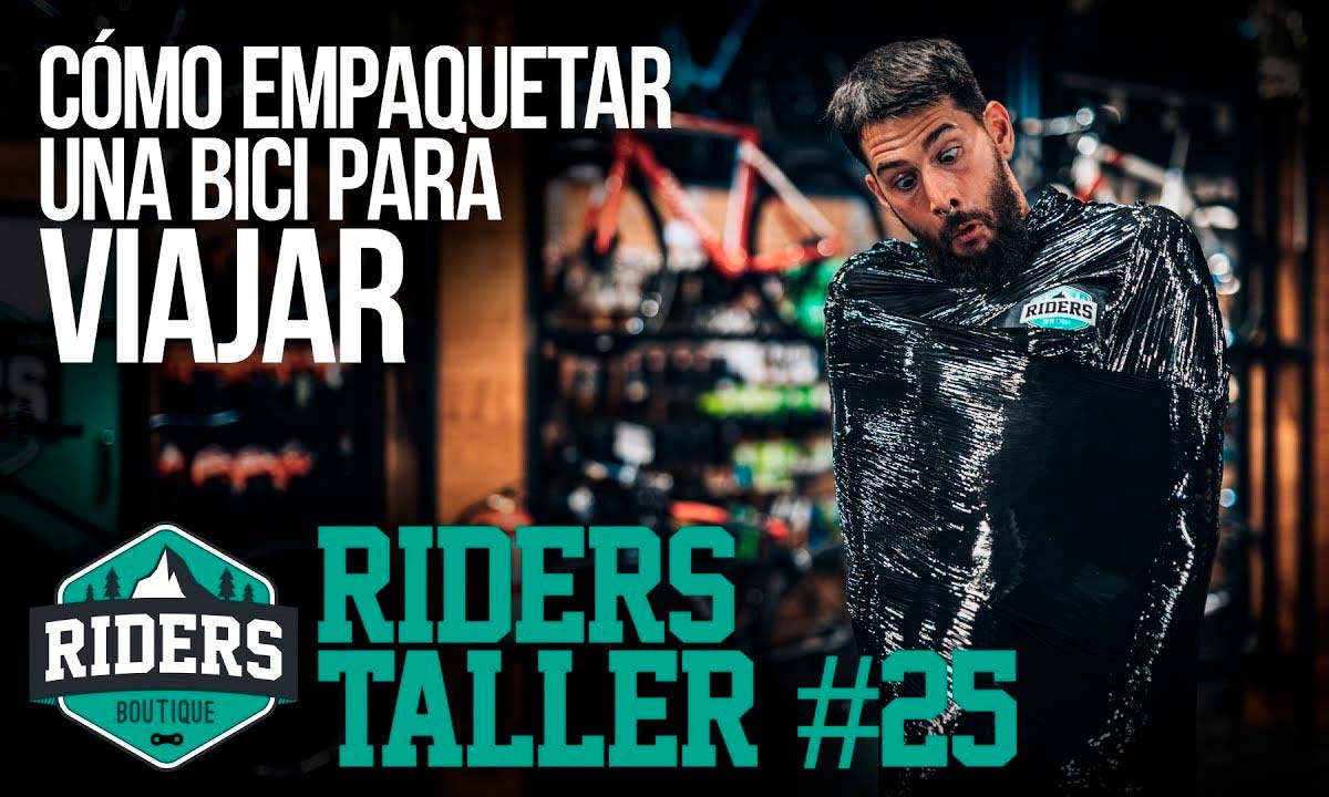 ¿Cómo empaquetar una bici para viajar con ella? Riders Boutique lo explica en este vídeo