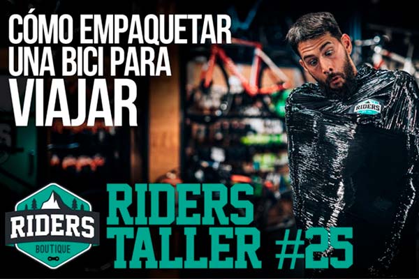 ¿Cómo empaquetar una bici para viajar con ella? Riders Boutique lo explica en este vídeo