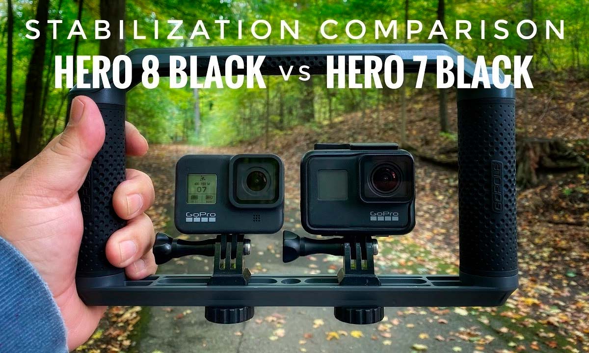 La tecnología Hypersmooth 2.0 de la GoPro Hero 8 Black frente a la GoPro Hero 7 Black