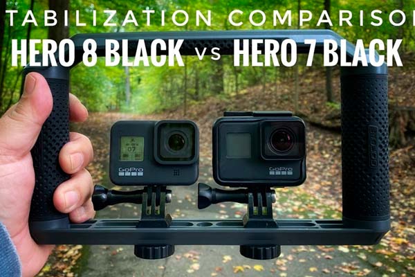 La tecnología Hypersmooth 2.0 de la GoPro Hero 8 Black frente a la GoPro Hero 7 Black