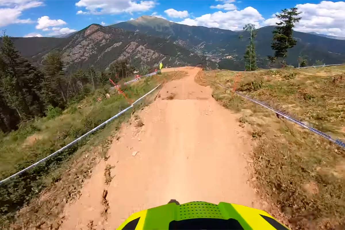 Copa del Mundo de Descenso 2019: reconocimiento del trazado de Vallnord con Greg Minnaar