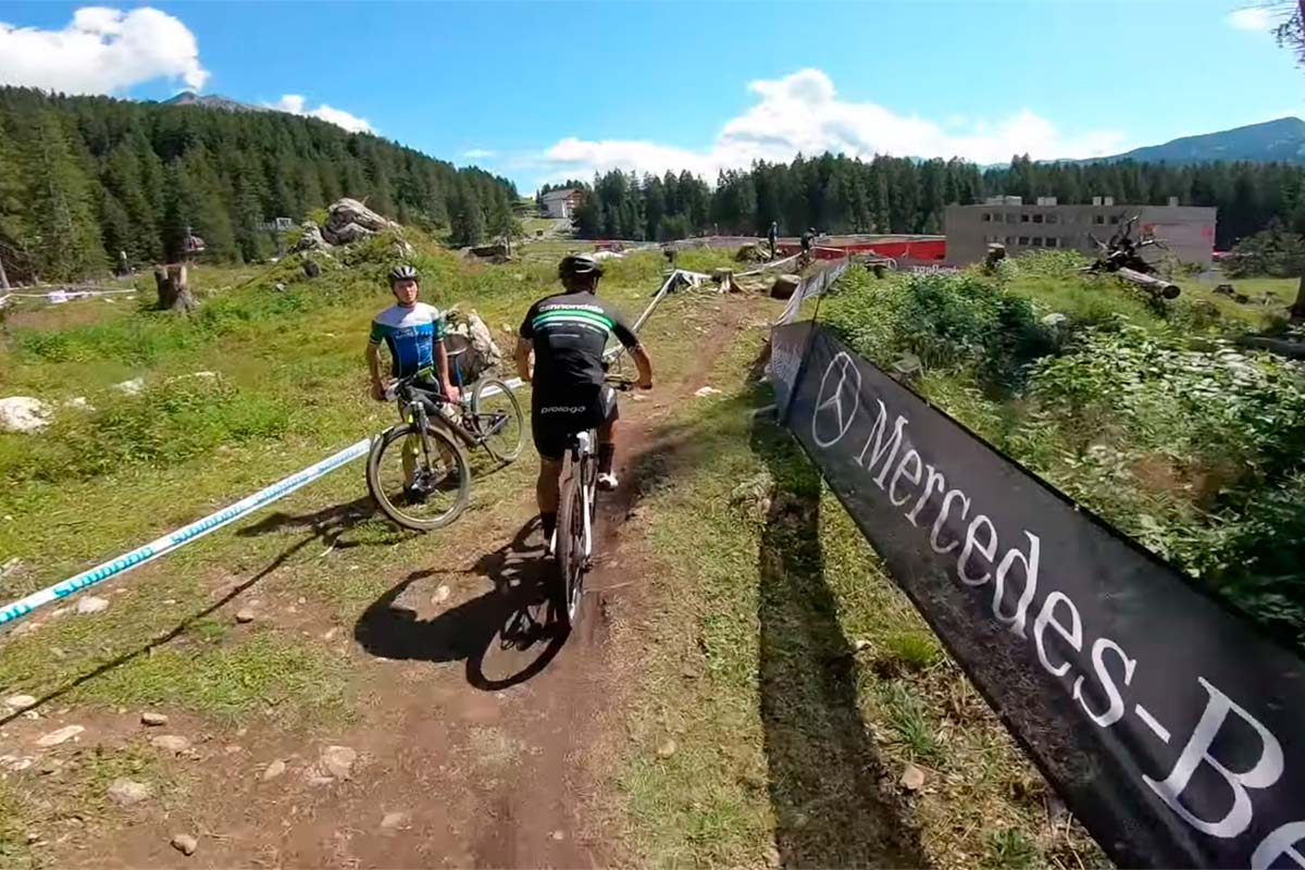 En TodoMountainBike: Copa del Mundo de XCO 2019: reconocimiento del trazado de Lenzerheide con Manuel Fumic