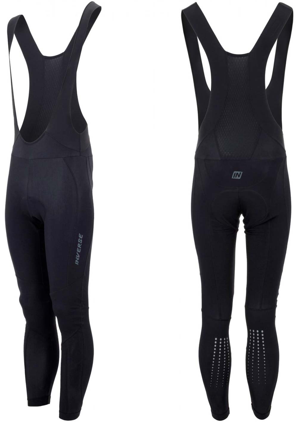 En TodoMountainBike: Culotte de invierno Team Inverse, con puntos reflectantes integrados para aumentar la visibilidad