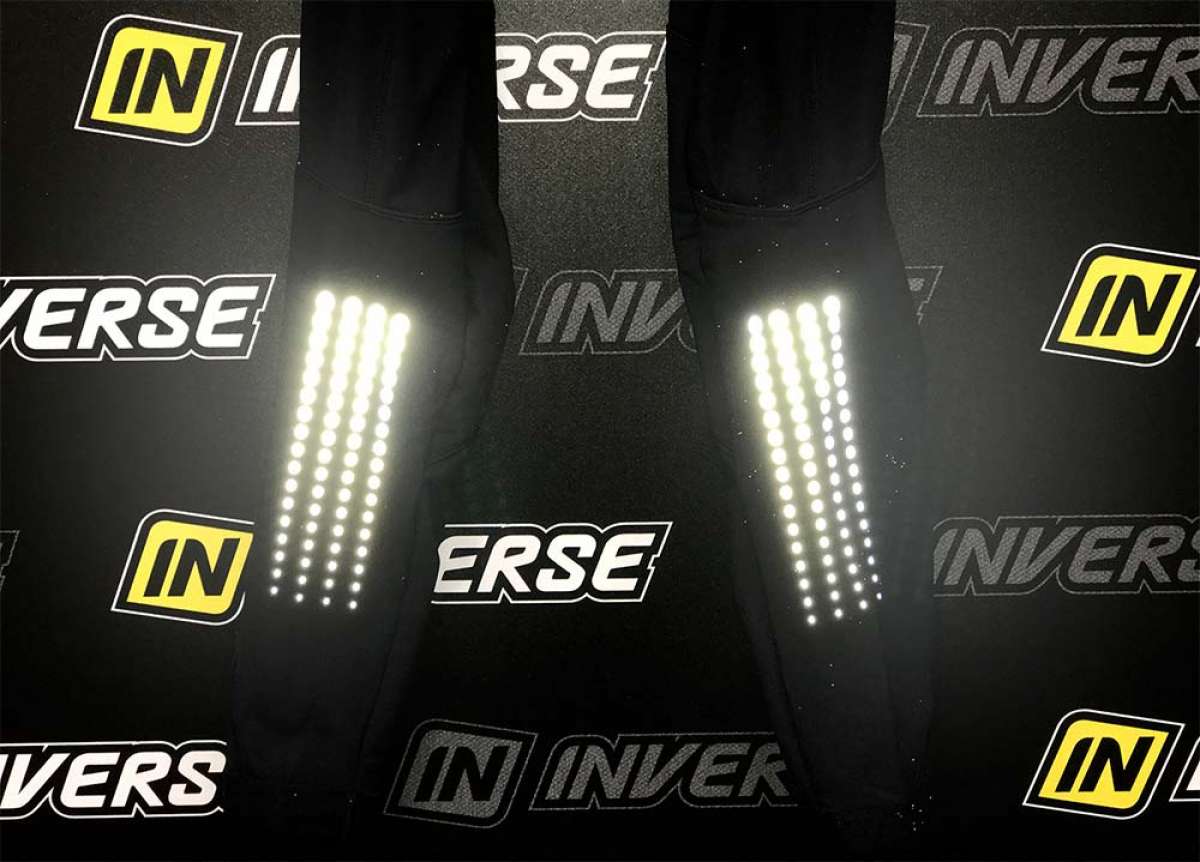 En TodoMountainBike: Culotte de invierno Team Inverse, con puntos reflectantes integrados para aumentar la visibilidad