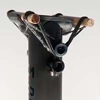 Darimo introduce un sistema de sujeción con fibras Dyneema para su tija más ligera