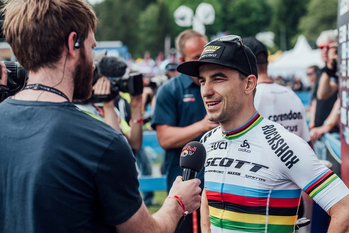 En TodoMountainBike: Nino Schurter, tras la carrera de Nove Mesto: "Fue el mejor resultado para mí"