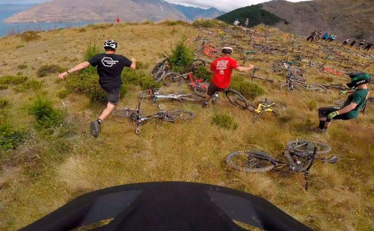 El descenso de Fabien Cousinié en la McgazzaFest Avalanche Race 2019