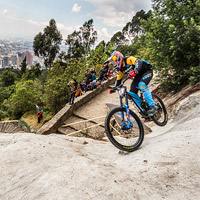 El descenso ganador de Marcelo Gutiérrez en la Red Bull Devotos de Monserrate 2019